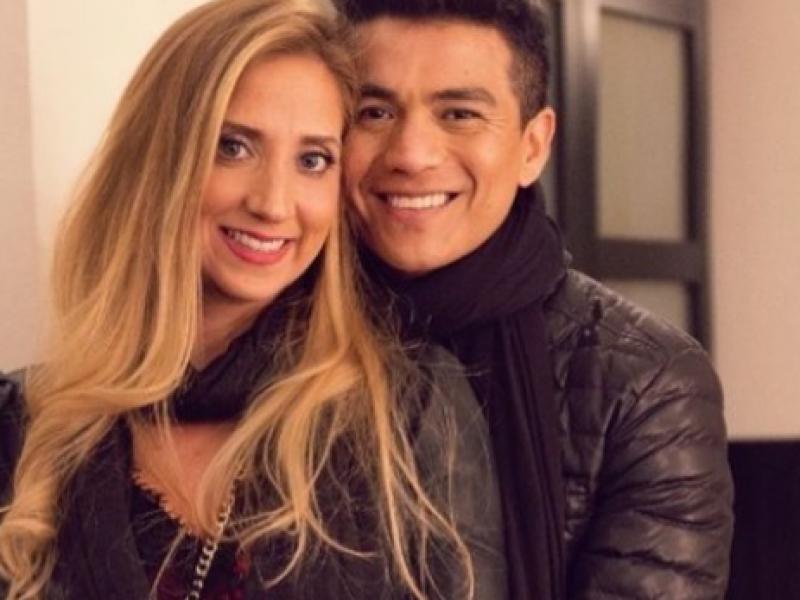 Américo y su esposa