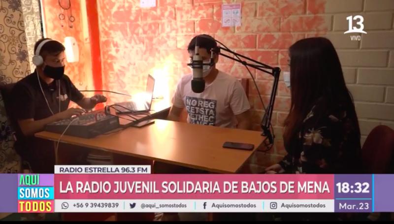 Radio Estrella en Aquí Somos todos