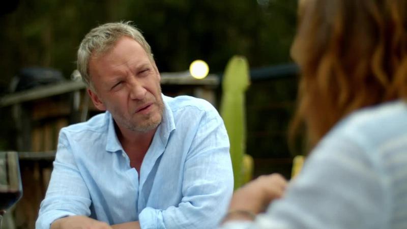 Martín Cárcamo junto a Kathy en "De tú a tú"