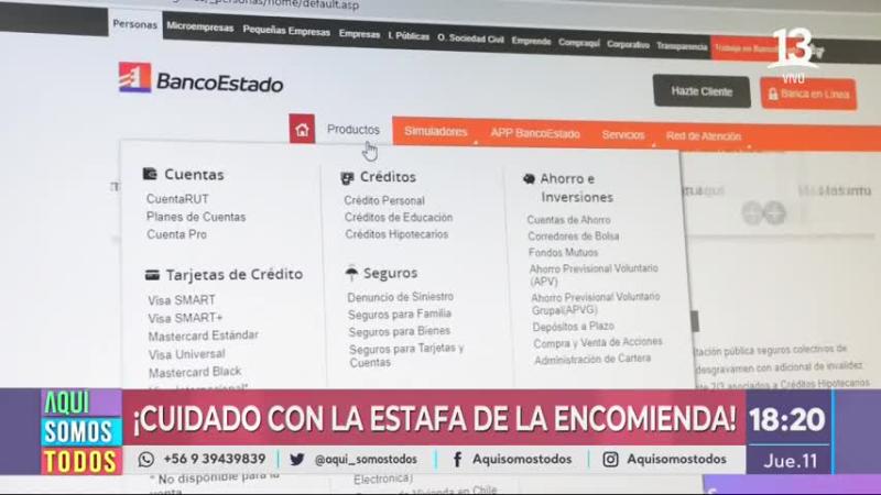 ESTAFA DE LA ENCOMIENDA