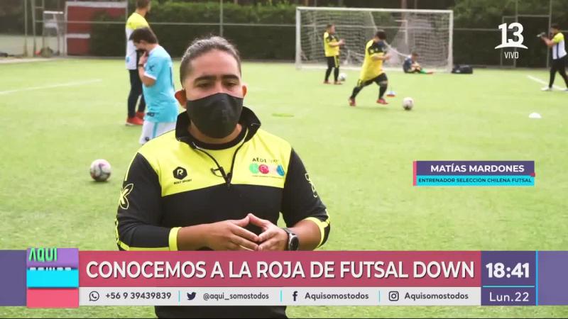 Matías Mardones de Futsal Down