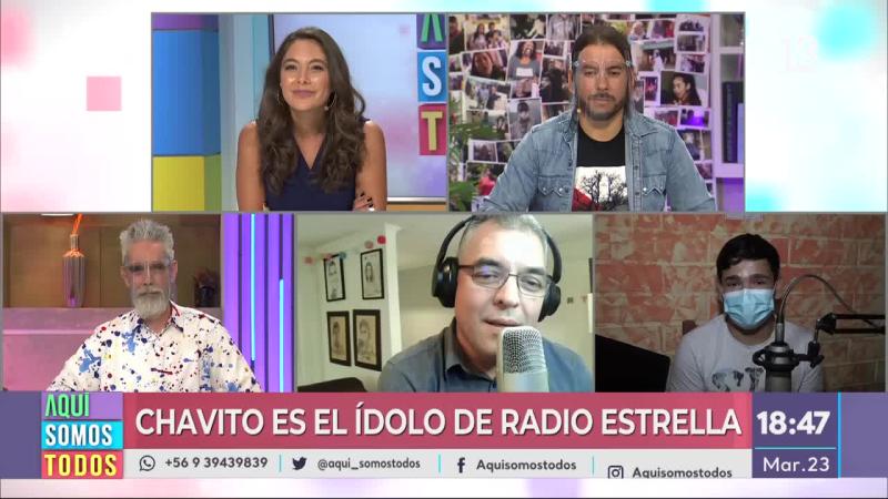 Periodista de “Aquí somos todos” sufre caída en pleno despacho
