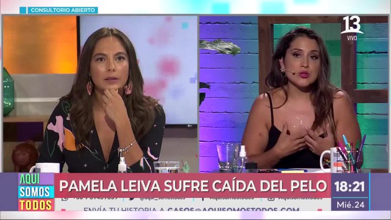 Pamela Leiva en Aquí Somos Todos