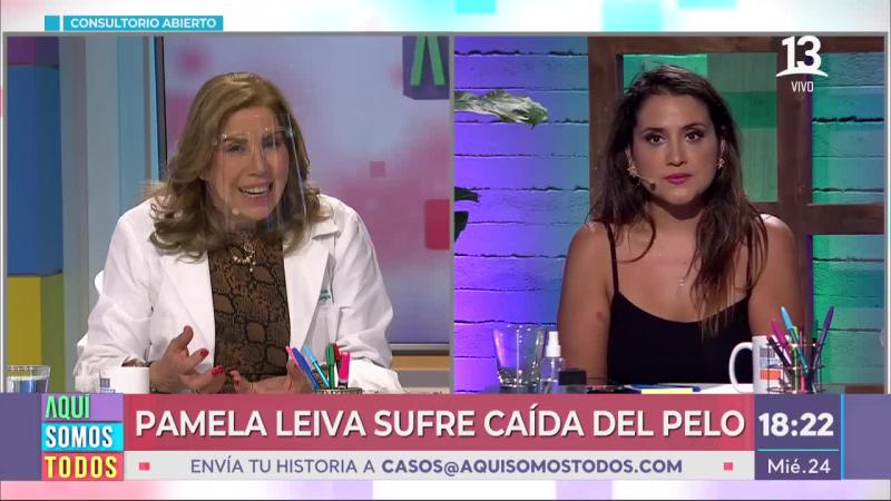 Pamela Leiva en Aquí Somos Todos