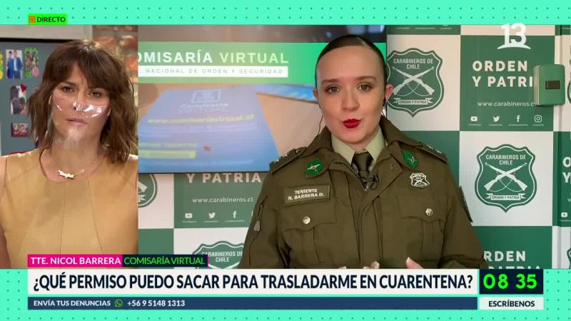 teniente barrera trabajos esenciales