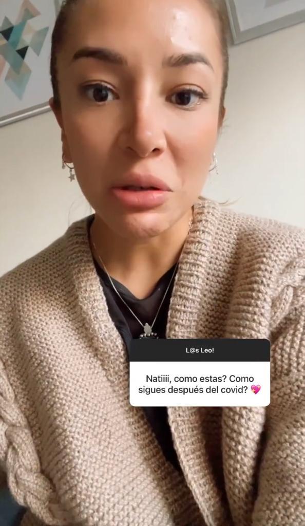 Natalia Mandiola confiesa secuela que le habría dejado el Covid 19