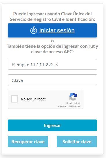 AFC, seguro de cesantía
