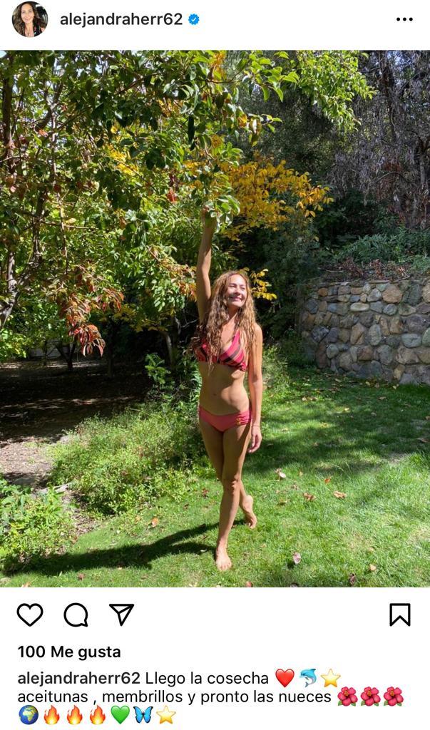 Alejandra Herrera deslumbra con bikinazo a sus 49 años