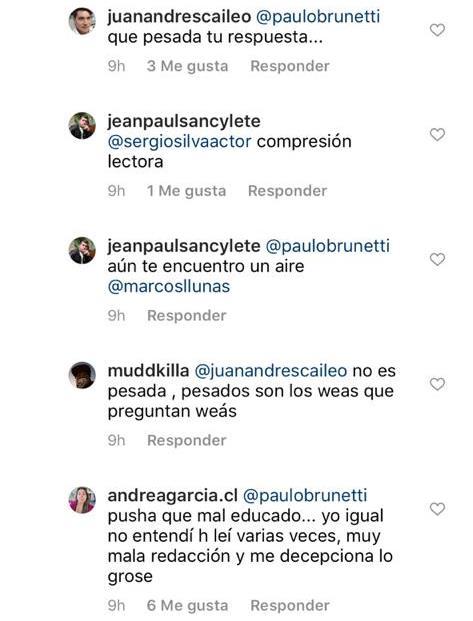 Paulo Brunetti genera confusión por dura respuesta a colega