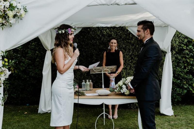 Maura Rivera desclasifica su renovación de votos matrimoniales