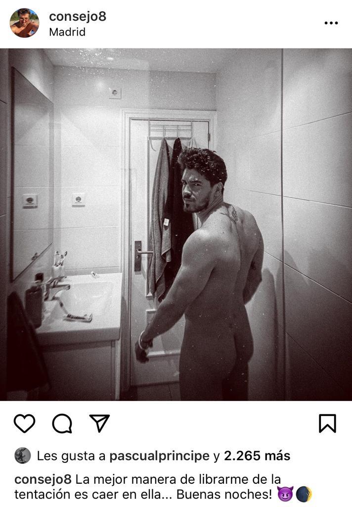 Popular ex pareja de Oriana Marzoli impacta con desnudo total