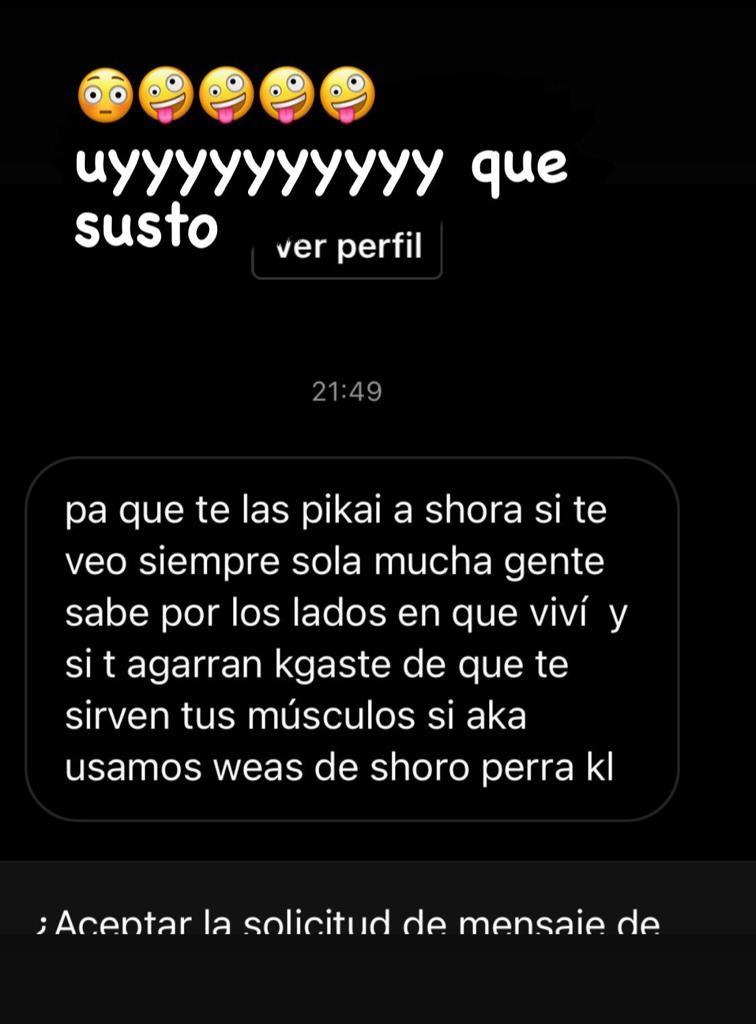 Vale Roth revela ataques de hombres por su trabajado físico