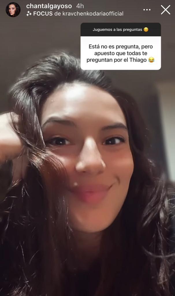 Chantal Gayoso y Thiago Cunha aclaran rumores de quiebre