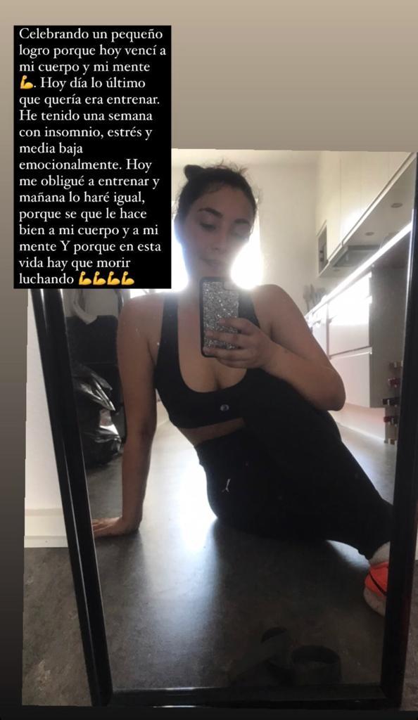 “Vencí a mi cuerpo y mi mente”: La honesta confesión de Arenita