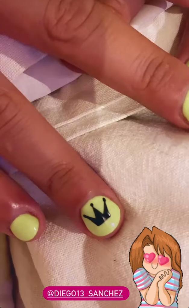 Pololo de Yamila Reyna se pintó las uñas en su honor