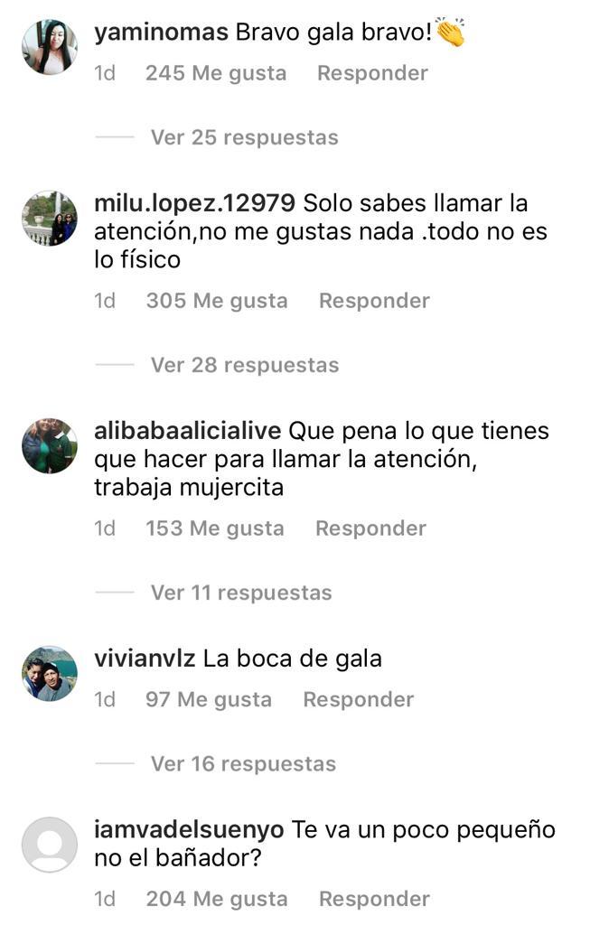 “Le queda pequeño”: Oriana Marzoli es criticada por baile en bikini