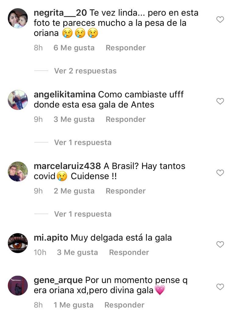 “Muy delgada”: Gala Caldirola recibe críticas por fotos al natural