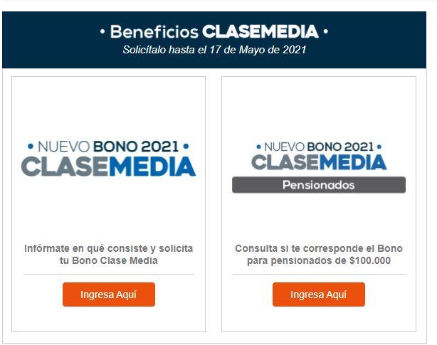 Bono Clase Media