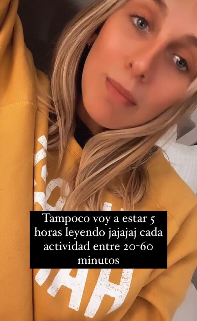 Blu Dumay responde a críticas por compartir su rutina diaria