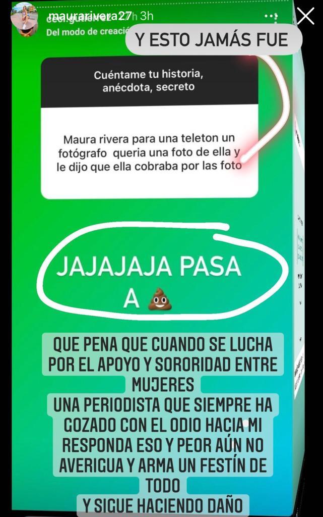 Maura Rivera se lanza contra Cecilia Gutiérrez por feo comentario