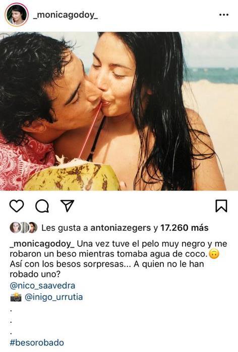 Nicolás Saavedra hace tierna confesión sobre Mónica Godoy