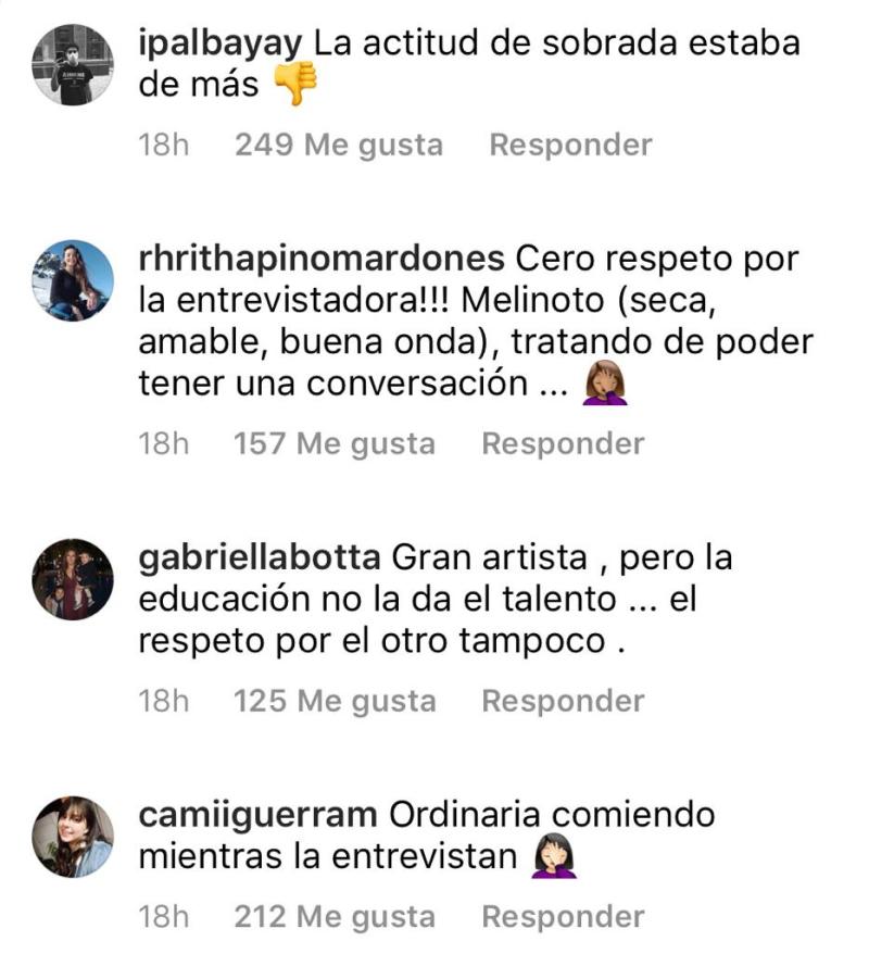 “Muy diva”: Destrozan a Cami Gallardo por mala actitud en entrevista