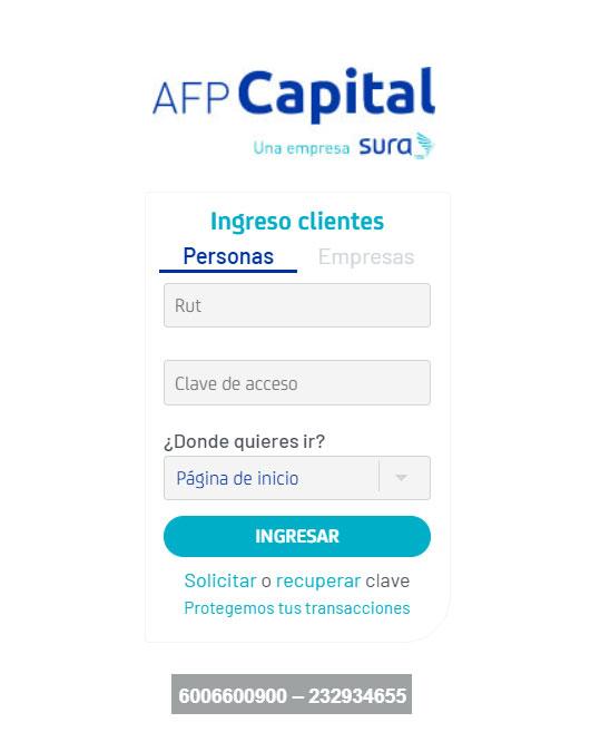 Tercer retiro, AFP Capital