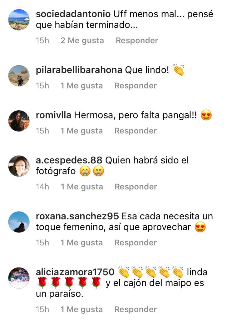 Polola de Pangal Andrade desata especulación por fotos en Cajón del Maipo