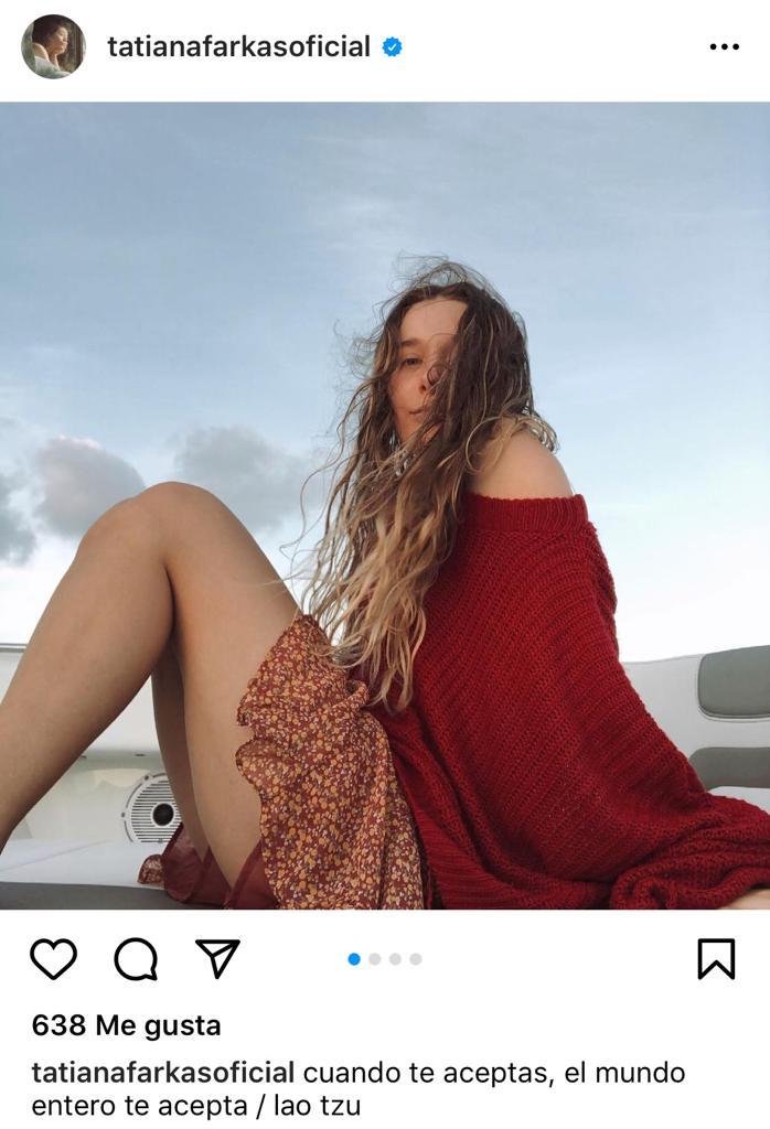 Tati Farkas comparte fotos al natural y llama a la autoaceptación