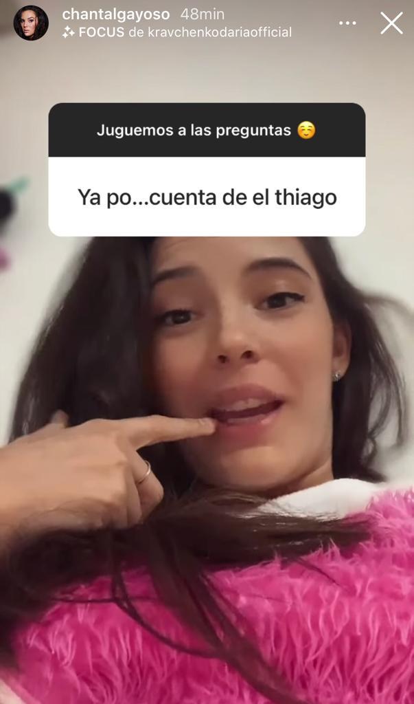 Chantal Gayoso y Thiago Cunha aclaran rumores de quiebre