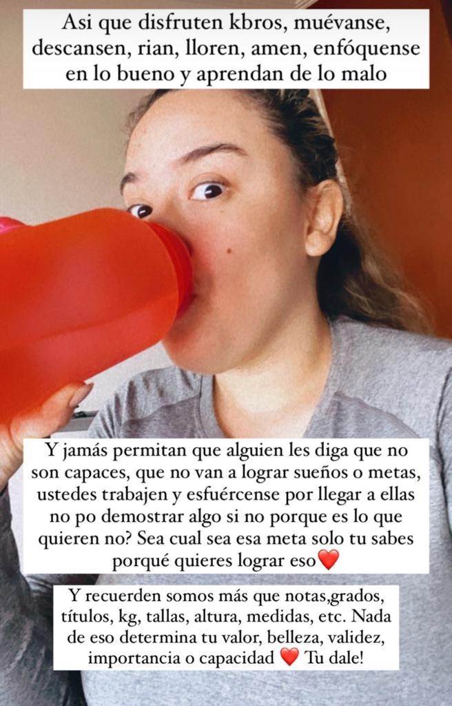 “Hace falta lo real”: Christell se sincera sobre las redes sociales