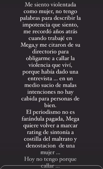 “Me siento violentada”: Cathy Barriga sufre por nueva polémica