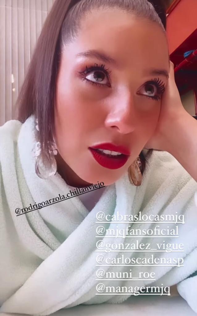 María José Quintanilla denuncia mal uso de una de sus canciones