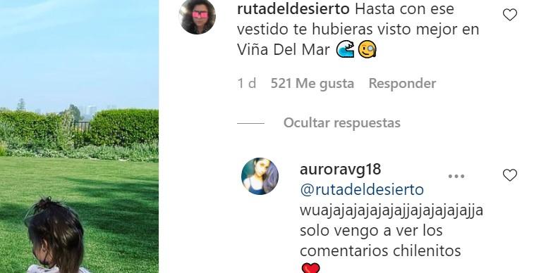 Comentarios de chilenos a Adam Levine