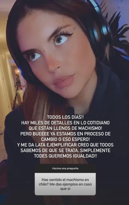 Coni Piccoli desmiente retoque en sus labios con imagen sin filtro