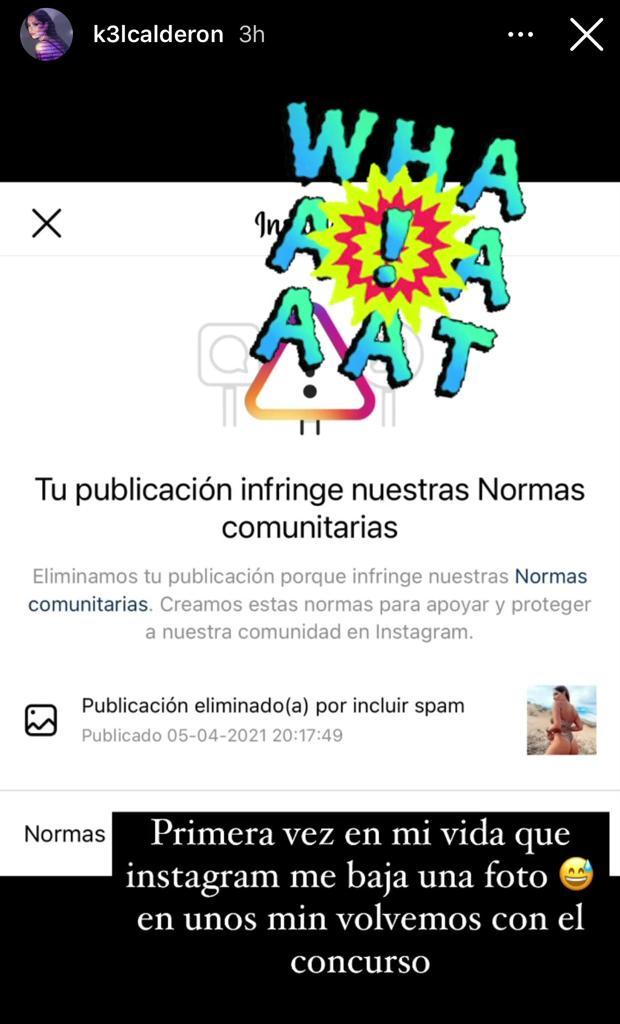 Kel Calderón impacta con destape en fotos con traje de baño