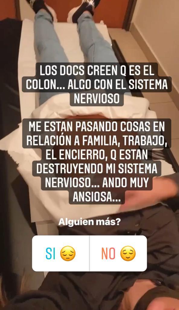 “No sé qué es”: La extraña hinchazón que afecta a Julia Fernandes