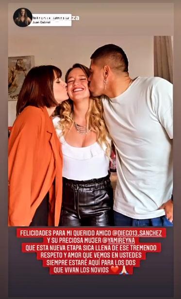 Yamila Reyna confirma matrimonio con novio futbolista