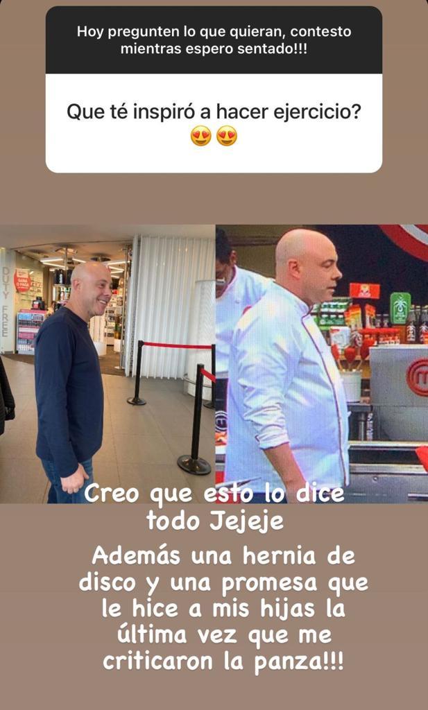 Jurado de MasterChef Chile desclasifica su drástica baja de peso