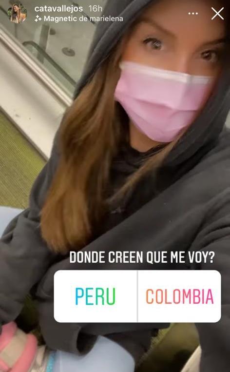 Cata Vallejos es criticada por viajar al extranjero para ver al pololo