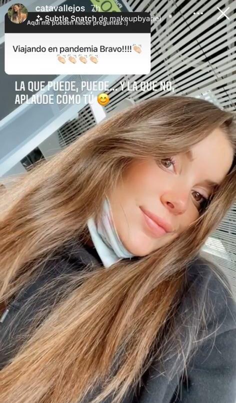 Cata Vallejos es criticada por viajar al extranjero para ver al pololo
