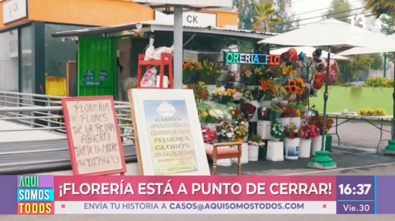 Nos activamos por Pedro y su sueño de mantener viva su florería