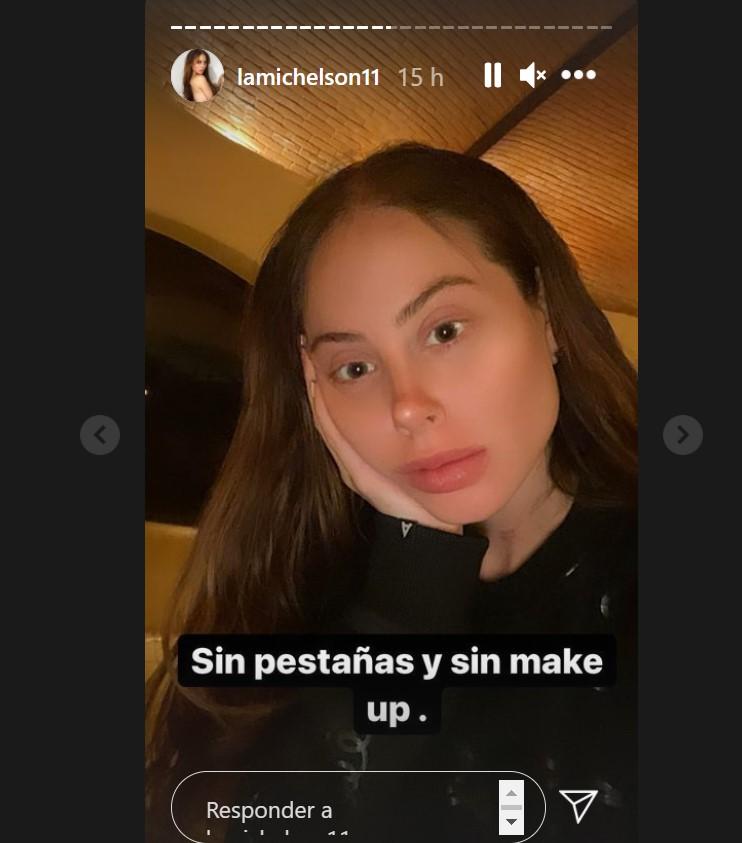 Ignacia Michelson enseña cómo era su rostro naturalmente