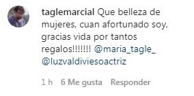 Luz Valdivieso y Marcial Tagle celebran a su hija mayor por especial fecha