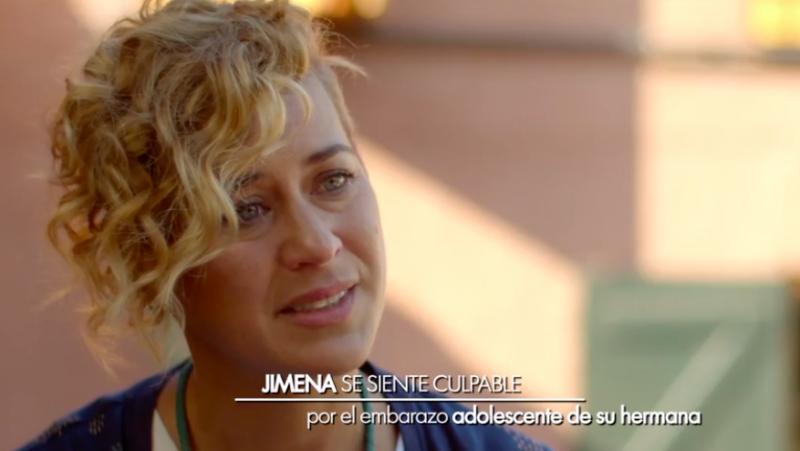 María Jimena Pereira y sus hermanos