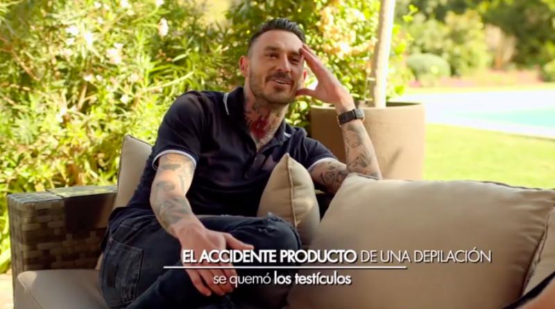 Mauricio Pinilla depilación