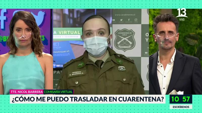 teniente barrera en bienvenidos