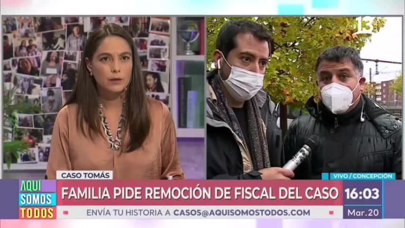 Aquí Somos Todos caso Tomás Bravo