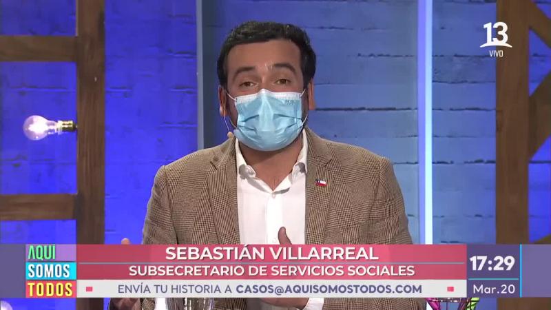 Subsecretario en Aquí Somos Todos