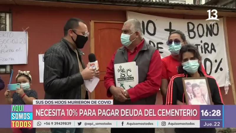 perdió a sus dos hijos